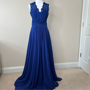 NWT. JS Boutique floor-length formal gown